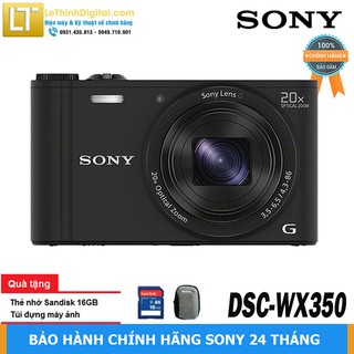 Máy ảnh Sony Cybershot DSC-WX350 (Đen) | Hãng phân phối | Bảo hành chính hãng 24 tháng toàn quốc