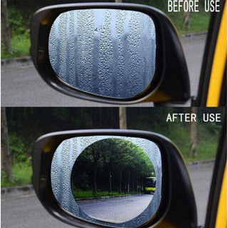 Combo 2 Miếng dán kính chống nước cho gương ô tô xe máy