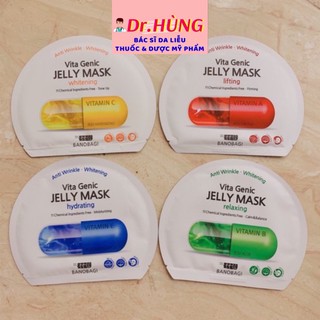 ✅(CHÍNH HÃNG) Lẻ Miếng Mặt Nạ Giấy BANOBAGI Vita Genic Jelly Mask mẫu mới
