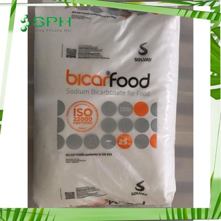 ✅ [HÀNG CÓ SẴN] Bột nở làm bánh Bking Soda_Sodium Bicarbanate Food Bao 25Kg 💚 (1)