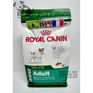 Thức ăn cho chó lớn Royal Canin Mini ADULT 800g - Petshophanoi