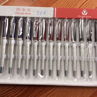 1 hộp bút máy 008 thầy ánh gồm 15 bút hàng đẹp chất lượng đảm bảo (1)