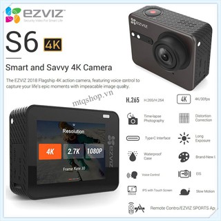 Camera Hành Trình EZVIZ S6 chính hãng bảo hành 24 tháng