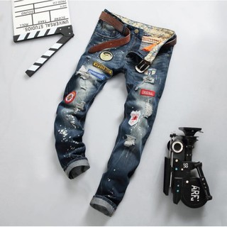 Quần jeans dài thời trang dành cho nam (1)