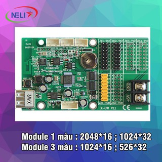 [XẢ KHO] Card BX X W2 điều khiển module 1 màu,3 màu cao 2 tầng,truyền dữ liệu qua wifi,usb.