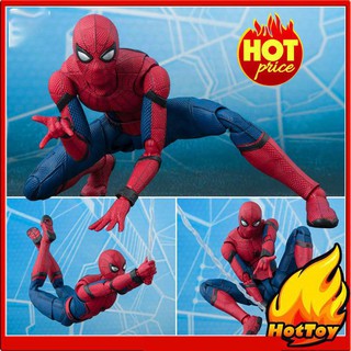 🌟GIÁ HỦY DIỆT🌟 Mô Hình Người Nhện Spider Man Homecoming SHF - S.H. Figuarts Full Box (1)