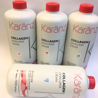 [SỈ 5 CHAI] Oxy trợ nhuộm tóc cao cấp Karanz 1000ml-Hàng chuẩn công ty