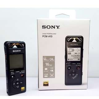 Máy Ghi Âm Tuyến Tính Sony PCM-A10 (Hàng nhập khẩu)