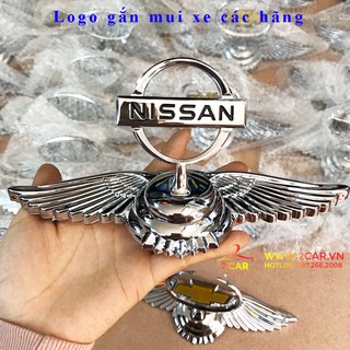 Logo gắn mui xe ô tô hãng Nissan