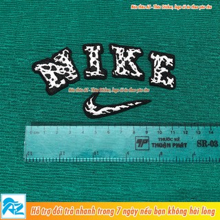 Patch ủi thêu logo Nike cách điệu độc đáo - Sticker Logo S120