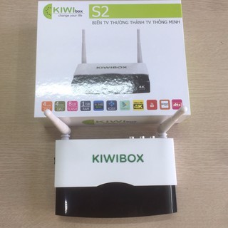 Bộ Tivi android box Kiwi S2.