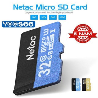 Thẻ nhớ Micro SD Netac 32GB( Bảo hành 5 năm)