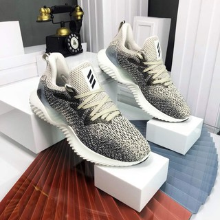 [⚡️LASH SALE] giày Sneaker Alphabounce trắng xám (muối tiêu)