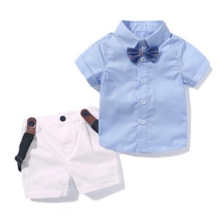 Set Bộ quần áo công tử lịch lãm cho bé trai (6 -17 Kg) - Vải mềm mại, thấm hút thân thiện với da bé