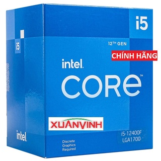 CPU Intel Core i5-12400F i5 12400 i5-10400 i5 10400F New Seal Box Hàng Chính Hãng