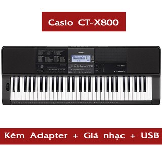 Đàn Organ Casio CT-X800 kèm USB + AD + Giá nhạc