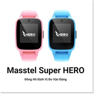 [ Hàng Chính Hãng ]Đồng hồ định vị cho trẻ em Masstel Super Hero "Thỏa Sức Khám Phá Thế Giới – Ba Mẹ Luôn Bên Con"