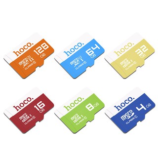 Thẻ nhớ Micro SD Hoco class 10 - Tốc độ cao (Dung lương: 4 - 8 - 16 - 32 - 64- 128gb)