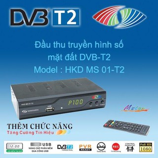 ĐẦU THU TRUYỀN HÌNH KỸ THUẬT SỐ MẶT ĐẤT DVB-T2