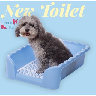Khay vệ sinh vuông cho thú cưng, khay vệ sinh chó thành cao tiện lợi