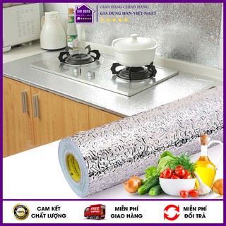 Cuộn giấy bạc dán bếp cách nhiệt chống thấm, chống mốc cho gian bếp của bạn