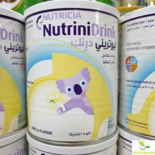 Sữa bột NutriniDrink nhập khẩu nguyên lon từ Đức 400g DATE T2.2022