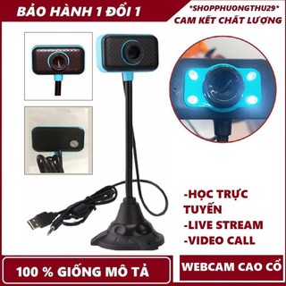 webcam cao cổ học trực tuyến [ THANH LÝ ] Webcam cao cổ giúp các con học trực tuyến 1. thu âm , hình ảnh sắc nét