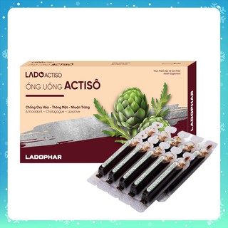 Ống uống atiso ladophar combo 10 hộp