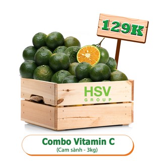 [HCM - Rau Củ Bình Ổn Giá] COMBO VITAMIN C 129k ( Cam 3kg)