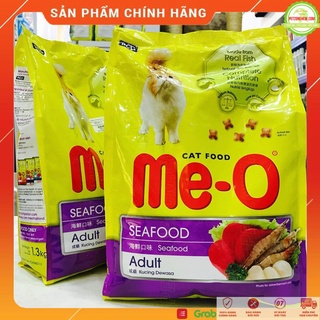 [ HSD 4/2022 ] Hạt cho mèo ME-O ⚜ FREESHIP ⚜ ME-O SEAFOOD 350G - Vị hải sản - thức ăn cho mèo trưởng thành