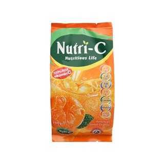 Bột cam Nutri-C 750g dùng để pha nước cam hoặc làm bánh tùy theo khẩu vị