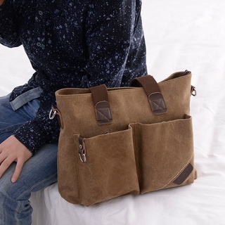 Túi xách Canvas thiết kế đơn giản thời trang công sở cho nam