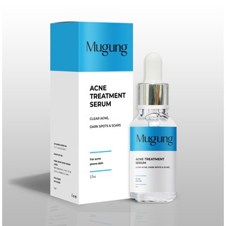 Serum giảm mụn Mugung 7 ngày hiệu quả giảm mụn đầu đen,mụn bọc (Làm xẹp không bong da) Acne Treatment 15ml