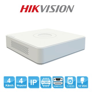 Đầu ghi hình Camera Ip 4 kênh DS-7104NI-Q1 Hikvision chính hãng