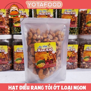 Hạt Điều Rang Tỏi Ớt Loại 1 ( điều nguyên ) 100gram | Yotafood
