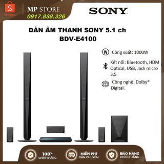 Dàn âm thanh Sony BDV-E4100 5.1ch Công suất 1000W, Hàng chính hãng