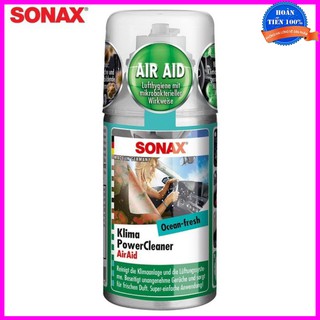Chai khử mùi, diệt khuẩn và làm sạch điều hòa ô tô Sonax 323600 dung tích 100 ml