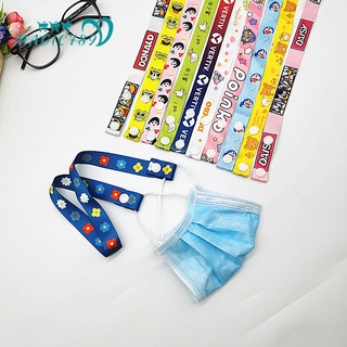 Dây đeo khẩu trang chống thất lạc có hình Doraemon/ Hello Kitty dành cho bé (1)