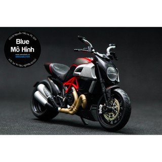 Xe mô hình mô tô Ducati Diavel 1:12 – Phiên bản Ducati Diavel sáng đèn