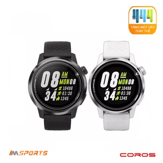 Đồng hồ thế thao, chạy bộ, gps COROS APEX Premium Multisport - 46mm - White/Silver
