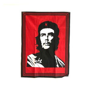 Khăn treo trang trí cotton hình Che Guevara 70cm x 100cm