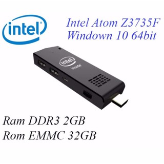 Máy tính Intel Pocket PC windows 10 64bit, Ram 2GB, EMMC 32G, CPU Intel Z3735F (Dual win/android)