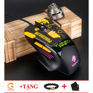 Chuột Gaming Cao Cấp PUBG Led RGB + Tặng kèm bộ quà tặng hấp dẫn
