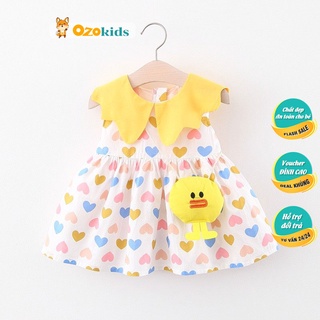 Váy dáng xòe bé gái Ozokids được tặng túi V0401068 (8 tháng - 4 tuổi)