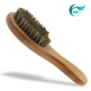 Bàn phủi tóc cán gỗ phụ kiện dành cho nghành tóc HNNA0011 giảm 27.000 đồng