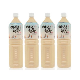 Combo 4 chai sữa gạo Woogjin Hàn Quốc 1.5lít cực thơm ngon, bổ dưỡng alohatchia (1)