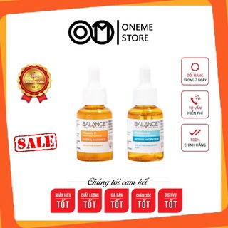 [Combo] Serum Balance Active Formula Hyaluronic Deep Moisturizing + Vitamin C 30ml - Oneme Store
