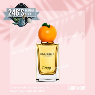 💕Mun💕 Nước Hoa D&G Fruit Collection Orange 5ml/10ml/20ml