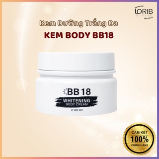 Kem Body Trắng Da Toàn Thân Whitening Body Cream BB18 200gr