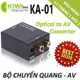 Bộ chuyển đổi âm thanh optical audio KA–02. Bộ chuyển quang chất lượng cao